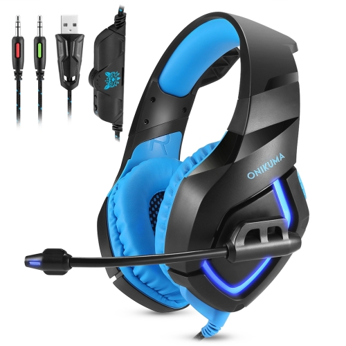 AUDIFONOS GAMING ONIKUMA K1B USB/JACK 3.5