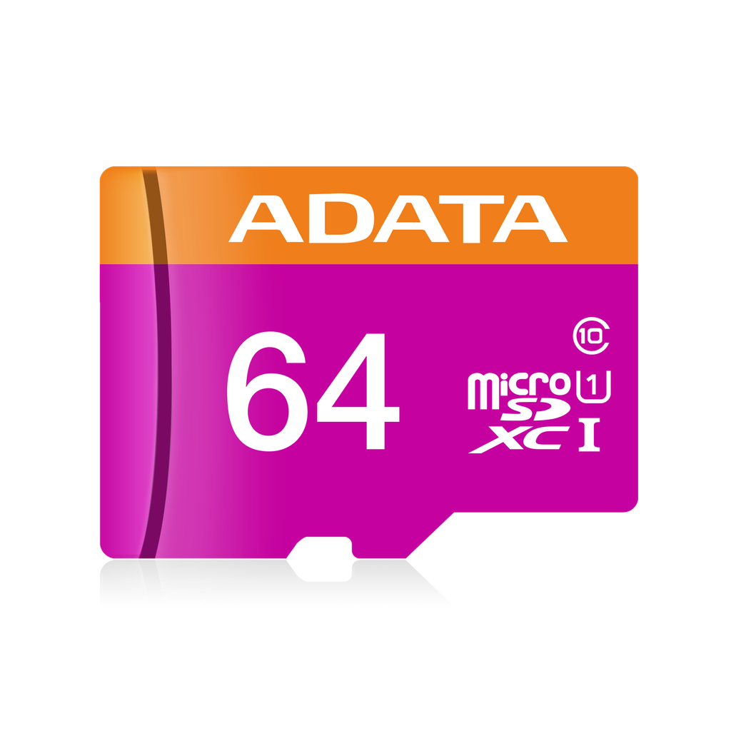 MICRO SDXC 64GB ADATA AUSDX64GUICL10-RA1 UHS-I CLASE 10