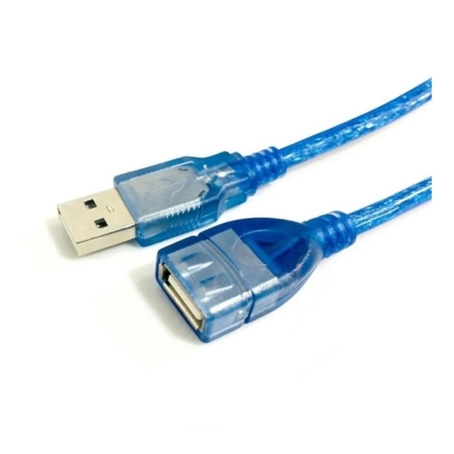 CABLE EXTENSOR USB MACHO A HEMBRA 5 M