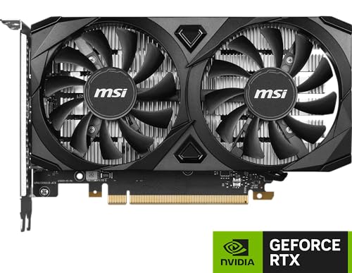 TARJETA DE VIDEO MSI GEFORCE RTX-3050 VENTUS 2X 6GB DDR6 OC EDITION  