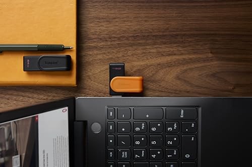 PENDRIVE KINGSTON 256GB DTXS/256GB EXODIA S USB 3.2 NEGRO CON NARANJA