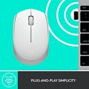 MOUSE LOGITECH M170 INALAMBRICO COLOR BLANCO