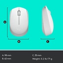 MOUSE LOGITECH M170 INALAMBRICO COLOR BLANCO