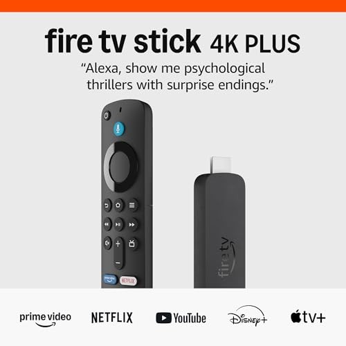 FIRE TV STICK 4K AMAZON PLUS 2025 ALEXA VOICE REMOTE  8GB ALM QC1.7GHZ WIFI6
