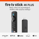 FIRE TV STICK 4K AMAZON PLUS 2025 ALEXA VOICE REMOTE  8GB ALM QC1.7GHZ WIFI6