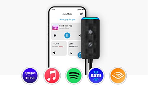 PARLANTE AMAZON ECHO AUTO ASSISTAN CON ALEXA NEGRO