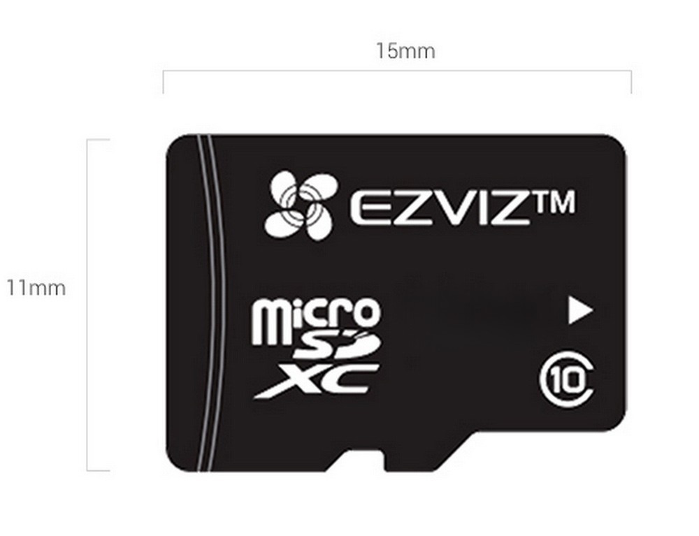MICRO SDXC EZVIZ 64GB CLASE 10 PARA VIDEO VIGILANCIA