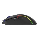 MOUSE MARVO SCORPION M655 GAMING ALAMBRICO USB 7 BOTONES PROGRAMABLES DPI AJUSTABLE HASTA 12000 ILUMINACIÓN RGB DISEÑO ERGONÓMICO