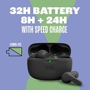 AUDIFONO + MICROFONO JBL VIVE BEAM 32HR BATERIA CARGA 10M 2HR 14
