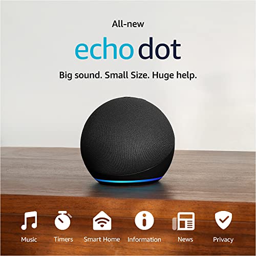 PARLANTE SMART AMAZON ECHO DOT 5TA GEN 2025 ALEXA