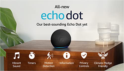PARLANTE SMART AMAZON ECHO DOT 5TA GEN 2025 ALEXA