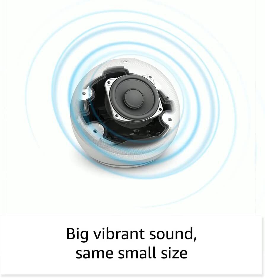 PARLANTE SMART AMAZON ECHO DOT 5TA GEN 2025 ALEXA BLANCO MODEL: C2N6L4