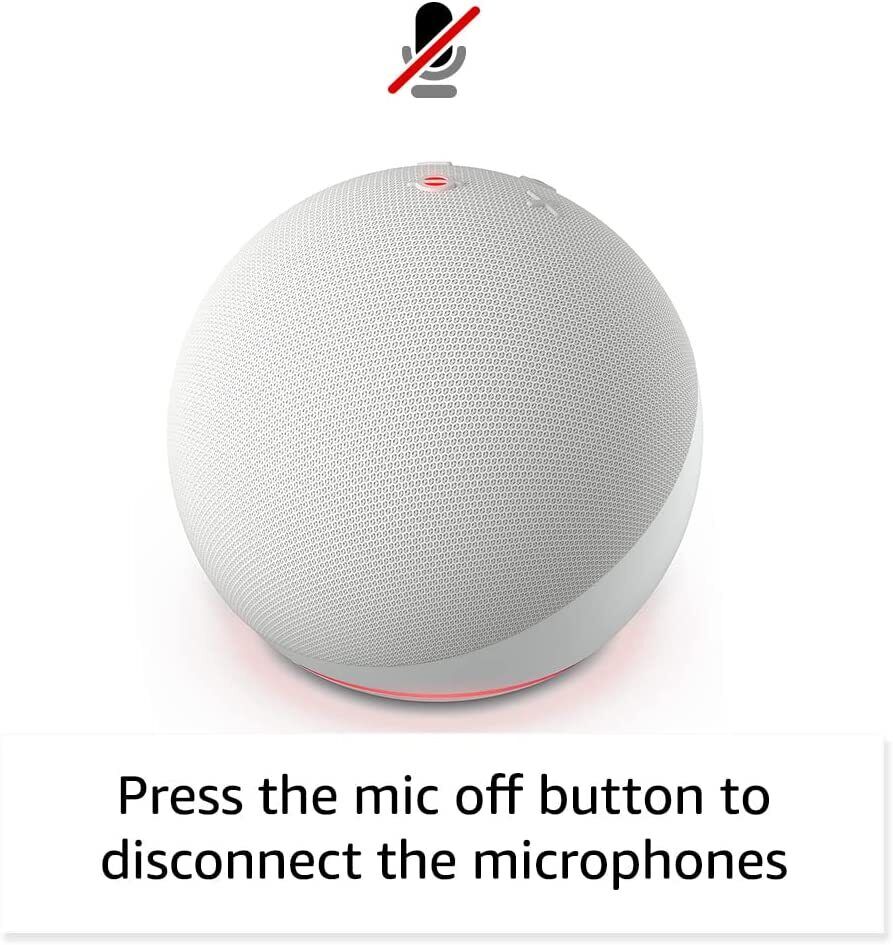 PARLANTE SMART AMAZON ECHO DOT 5TA GEN 2025 ALEXA BLANCO MODEL: C2N6L4
