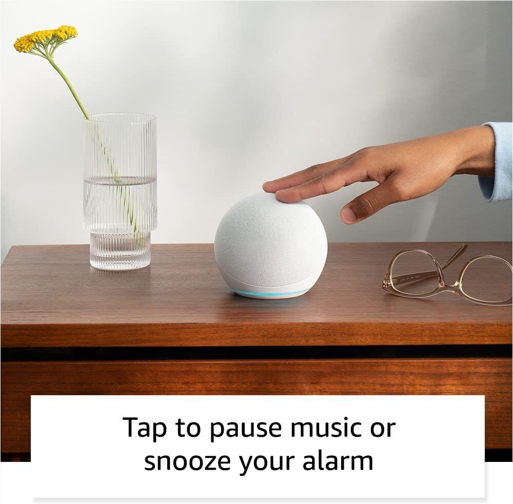 PARLANTE SMART AMAZON ECHO DOT 5TA GEN 2025 ALEXA BLANCO MODEL: C2N6L4