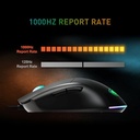 MOUSE FORGE GM320 DPI 12800 CON 7 BOTONES USB 2.0 RGB