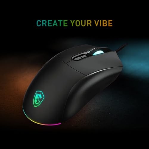 MOUSE FORGE GM320 DPI 12800 CON 7 BOTONES USB 2.0 RGB