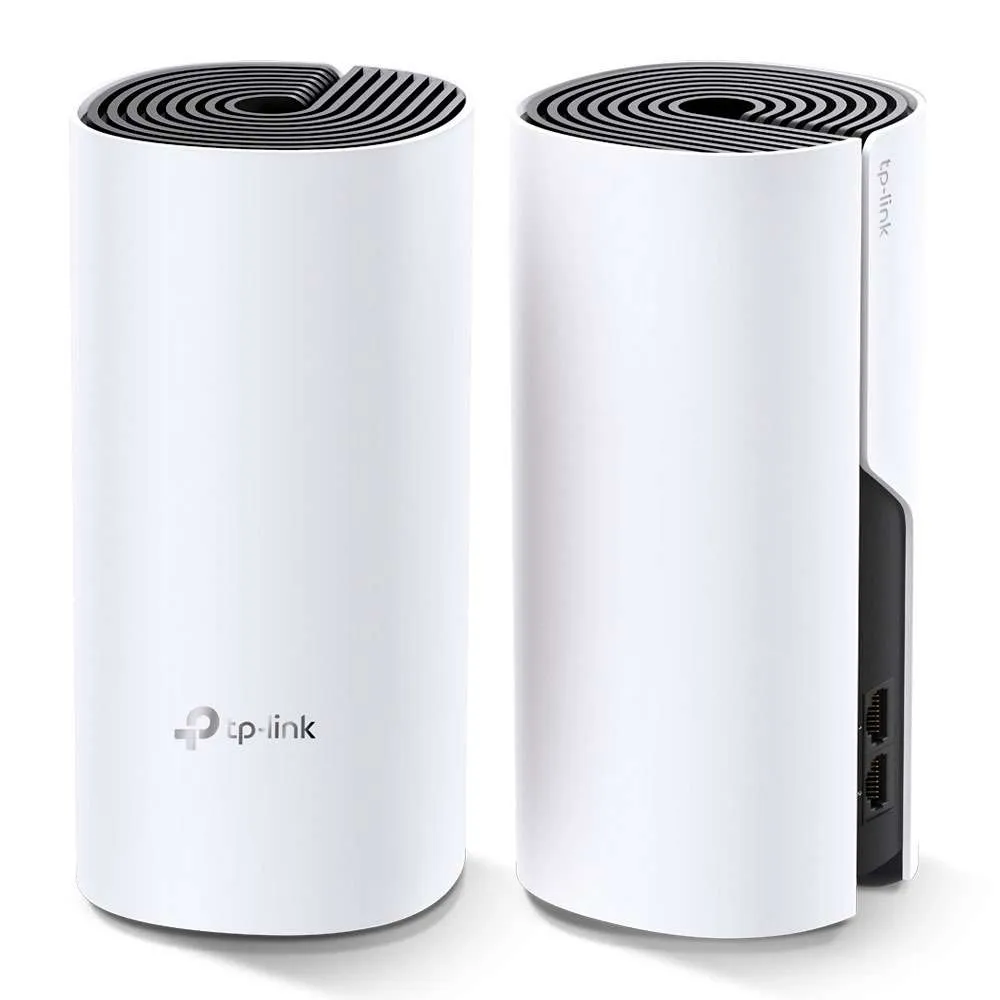 ROUTER TP-LINK DECO M4 (2-PACK) SISTEMA WIFI DE MALLA AC1200, QUALCOMM CPU, 867MBPS 5GHZ