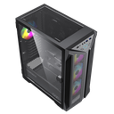 CASE GAMEMAX BRUFEN C1 TIPO E-ATX VIDRIO TEMPLADO LATERAL IZQUIERDO/ VENTILADORES ARGB  3*120MM FRONTAL/ 1*120MM TRASERO+1*140MM VENTILADOR TURBO