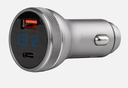 CARGADOR PARA CARRO SALIDA 36W/ DOBLE CARGA USB-C Y USB 5V 3AM/9V 2AM/12V 1.5AM 