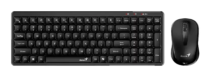 TECLADO + MOUSE GENIUS LUXMATE Q8100 INALAMBRICO 2.4GHZ 