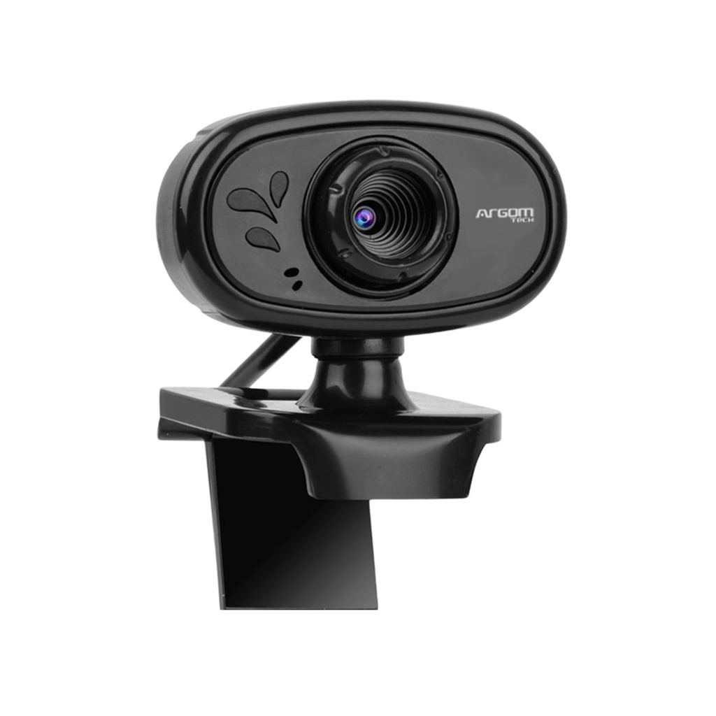 CAMARA WEB ARGOM TECH ARG-WC-9120BK CAM 20 FULL HD 720P USB 2.0 MICROFONO