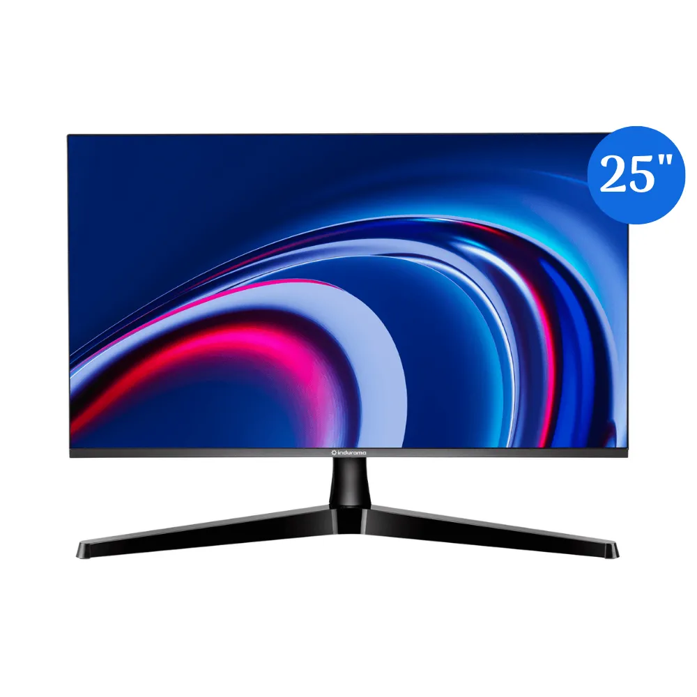MONITOR INDURAMA 25" VORTIXNOVA FHD 120Hz 5MS PANEL IPS SIN MARCO PLANO HDMI DP