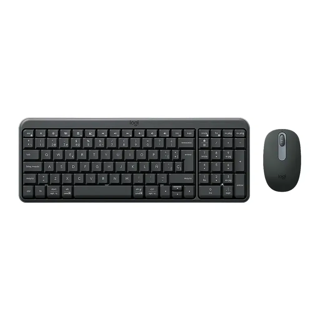 TECLADO + MOUSE LOGITECH MK250 COMPACT BLUETOOH WIRELLES NEGRO 