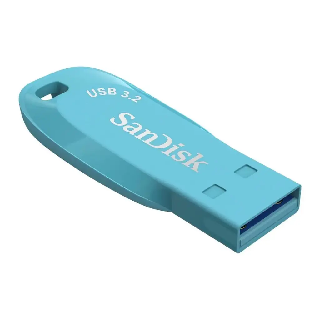 PENDRIVE SANDISK 64GB USB 3.2 GEN 1 ULTRA SHIFT 100MB CELESTE
