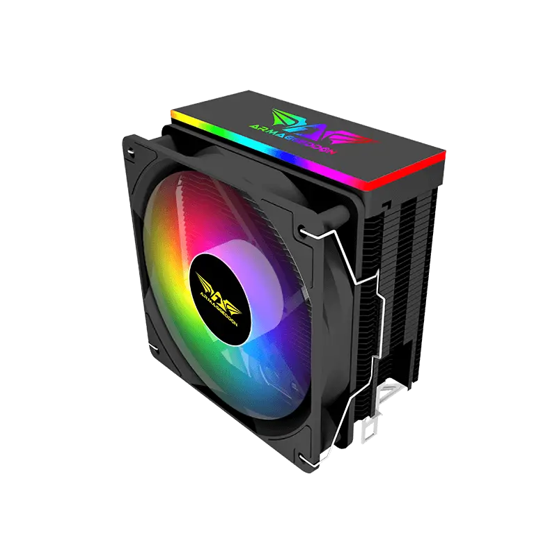 [BLIZZARD1RGB] COOLER ARMAGGEDDON BLIZZARD 1 RGB COMPATIBLE CON INTEL(LGA115X/1200/1700) Y AMD(AM4/AM5) 9CM NEGRO