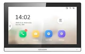 [DS-KH6350-WTE1] PANTALLA TOUCH HIKVISION DS-KH6350-WTE1 PARA VIDEO PORTERO DE EDIFICIOS