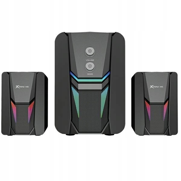 PARLANTES XTRIKE ME SK-612 GAMING RGB 2.1 MULTIMEDIA 5W+3W*2