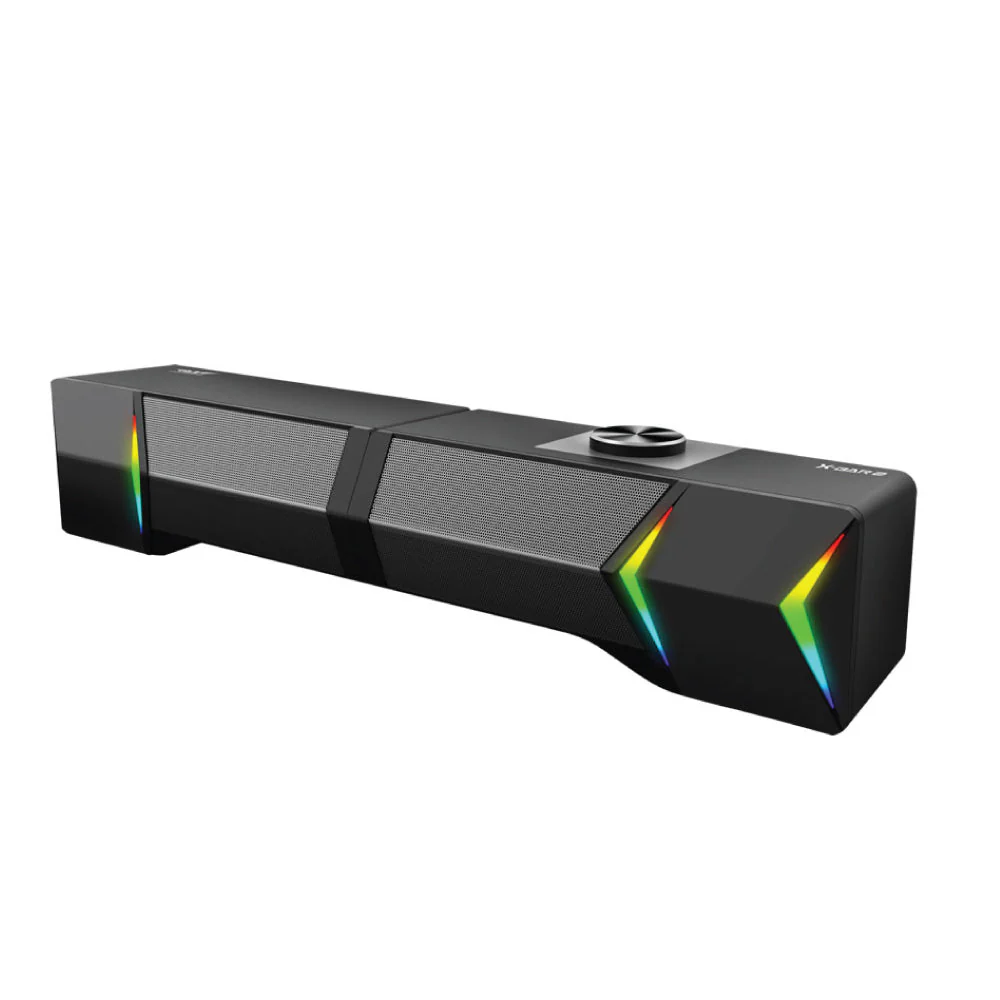 BARRA DE SONIDO ARMAGGEDDON X-BAR 2 GAMING RGB 2.0 BLUETOOH 2.0 12W RMS: 6W 