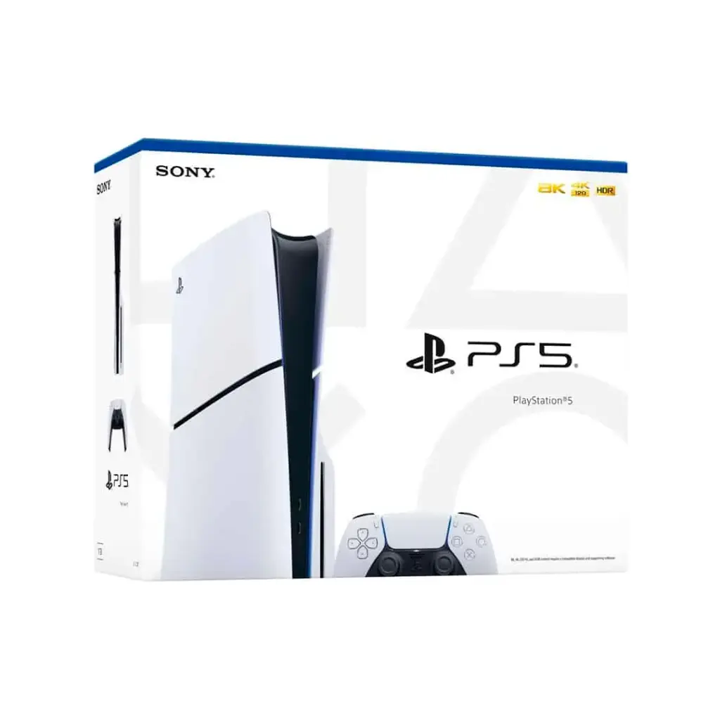 CONSOLA DE JUEGO SONY PS5 SLIM DIGITAL 1TB CORE BLANCO