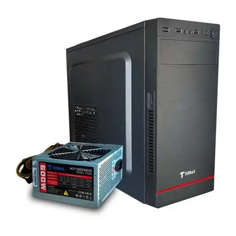 CASE TERRAX TX-1711R CON FUENTE 600W