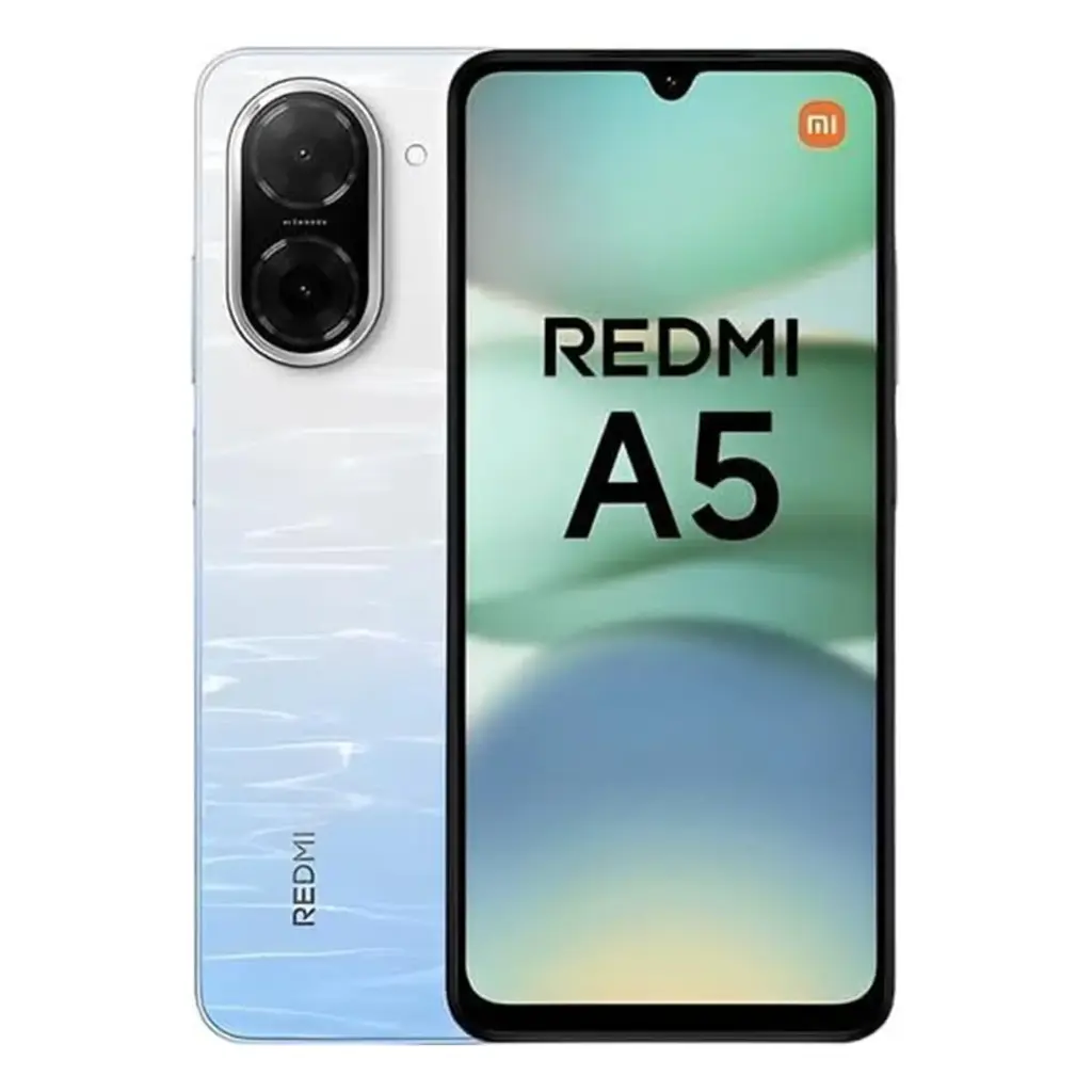 CELULAR XIAOMI REDMI A5 4GB RAM FISICA+ 4GB VIRTUAL 128GB ALM 6.88"  CAMARA 32MP POSTERIOR + 8MP FRONTAL CELESTE
