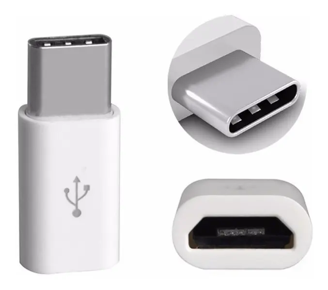 OTG USB-C A V8 HEMBRA RAMITECH