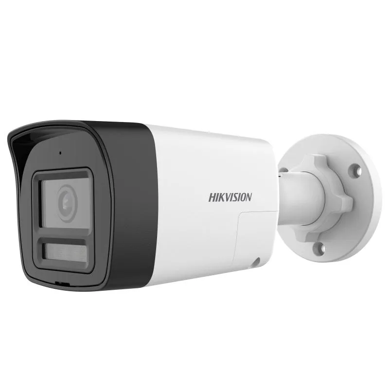 CAMARA DE SEGURIDAD HIKVISION DS-2CE16U0T-LXTS TUBO ANALOGA COLOR VU 8MP + MICROFONO