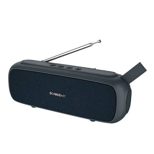 PARLANTE SONIGEAR P8000 SUPER PORTABLE POTENCIA 10W RMS BLUETOOTH 5.0 | USB | TF |FM RADIO | 6 H | COLOR NEGRO