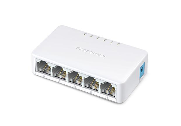 [MS105] SWITCH MERCUSYS MS105 5 PUERTOS 10/100 ETHERNET BLANCO