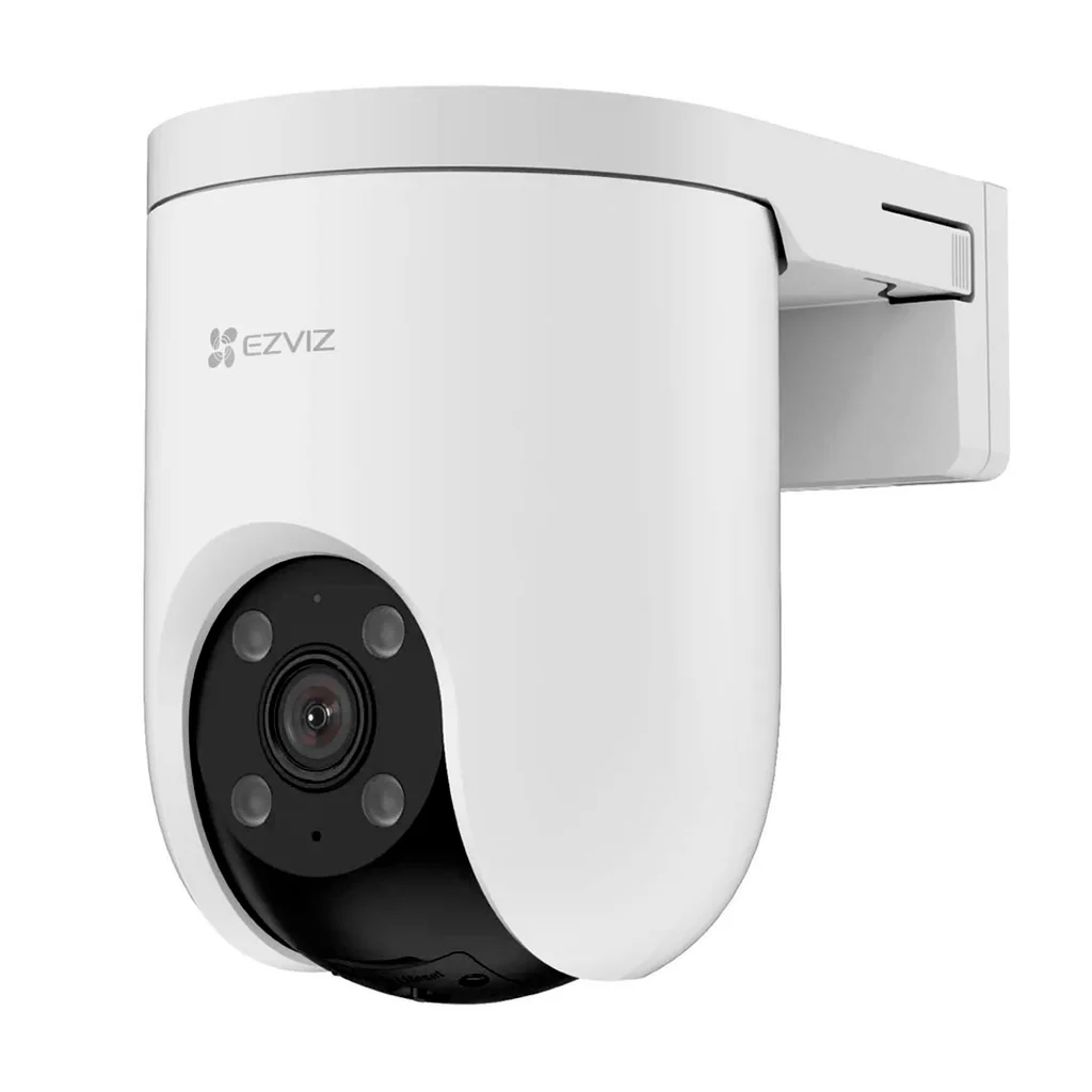 CAMARA DE SEGURIDAD EZVIZ H8C 8MP 4K COBERTURA 360º VISION NOCTURNA A COLOR DETECCION DE PERSONAS Y VEHICULO CON IA COMUNICACION BIDIRECCIONAL SEGUIMIENTO AUTOMATICO EXTERIOR SIRENA Y LUZ