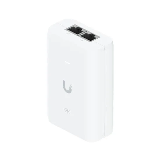 [U-POE+] INYECTOR POE UBIQUITI U-POE+ 48VDC 0.65A 30W