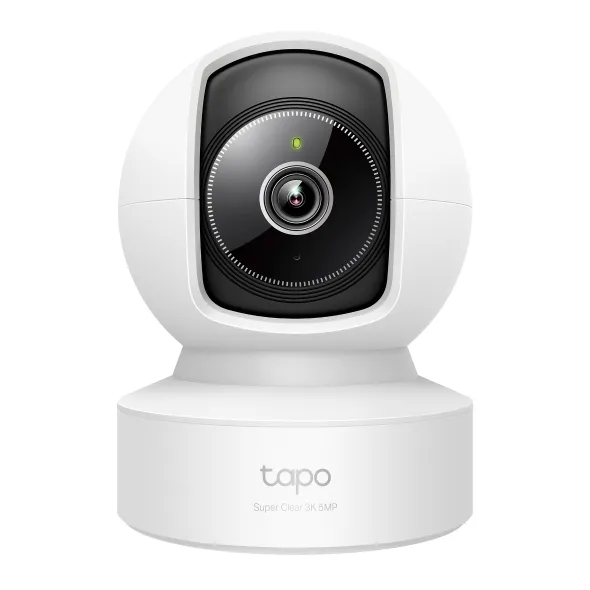 CAMARA DE SEGURIDAD IP TP-LINK TAPO C232  3K 5MP INTERIOR VISION NOCTURNA IR ALARMA SONIDO Y LUZ AUDIO DOBLE VIA