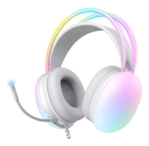 AUDIFONO + MICROFONO XTRIKE ME GH-511 GAMING RETROILUMINADO RGB USB+3.5MM 2.05M