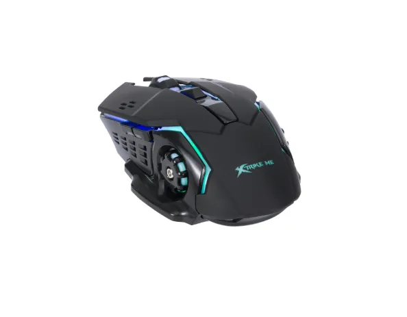 MOUSE XTRIKE ME GW‑601 GAMING INALAMBRICO 2.4G 6 BOTONES DPI HASTA 3200 ILUMINACIÓN RGB