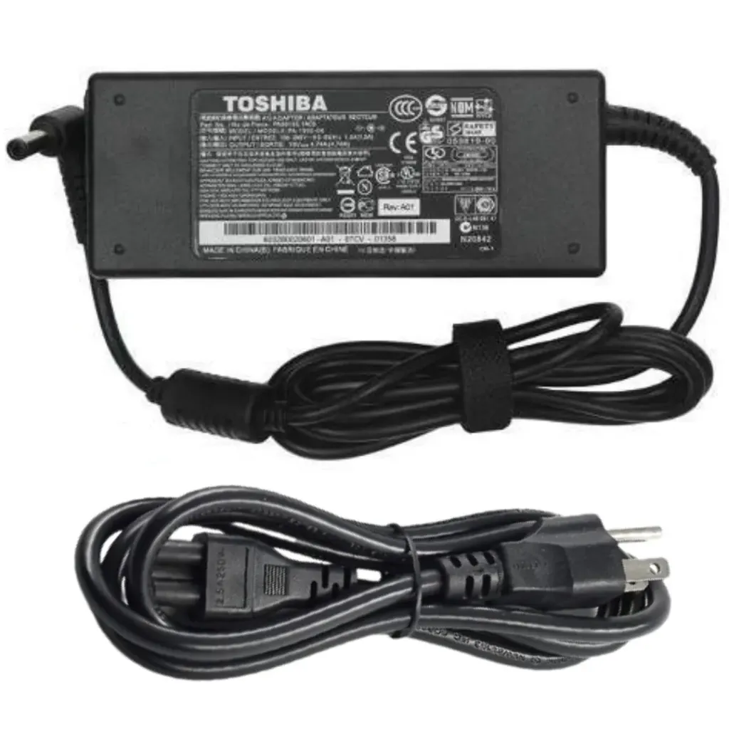 CARGADOR PARA LAPTOP TOSHIBA 19.5V 2.37A 5.5*2.5 ORIGINAL