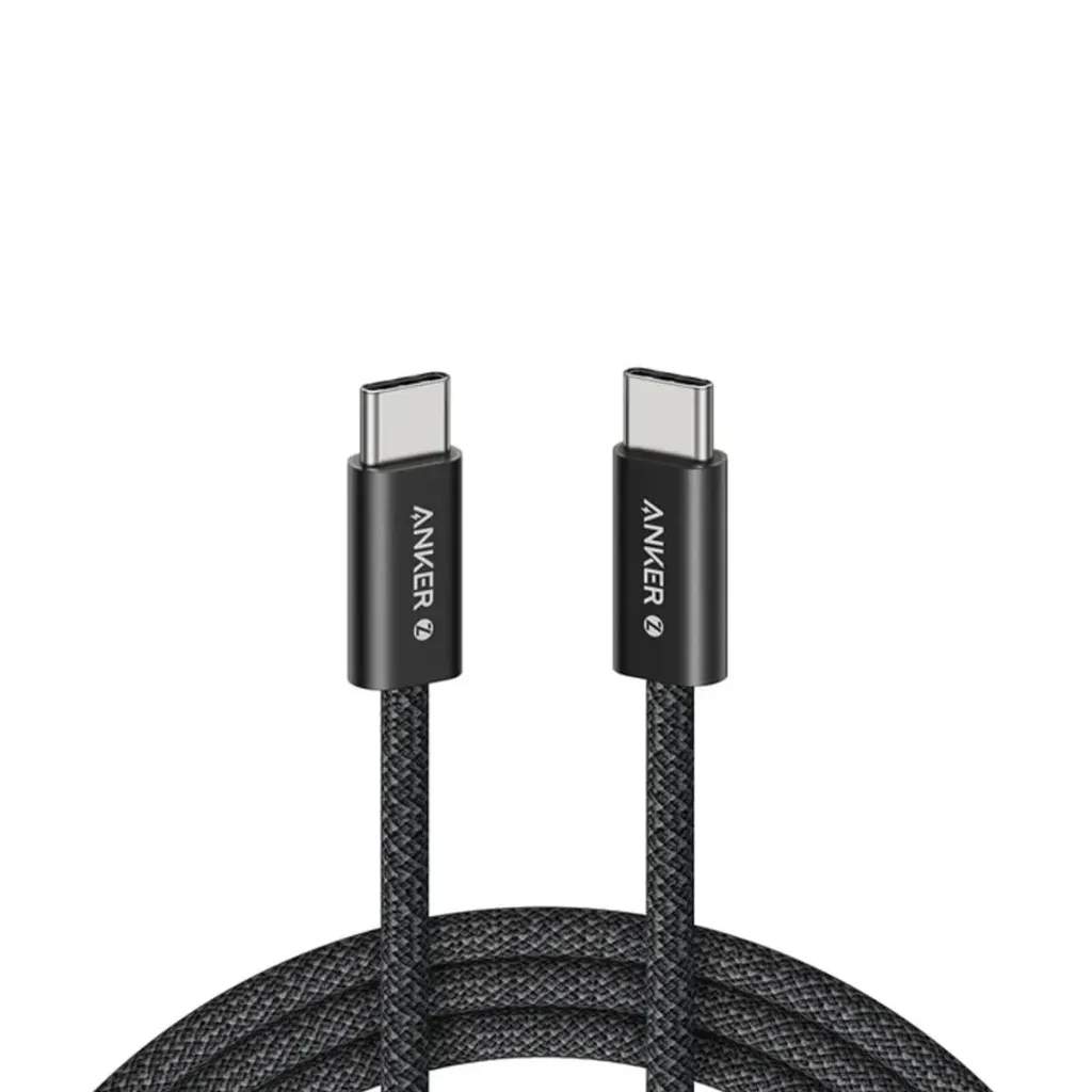 [AG7] CABLE ANKER ZOLO A8060H12 USB-C A USB-C 240W CARGA RAPIDA 6FT 1.8M NEGRO