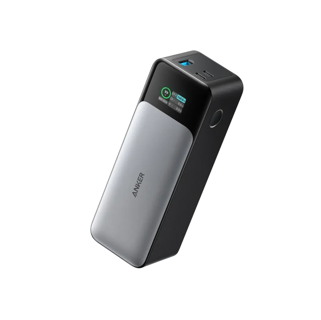 POWER BANK ANKER 737 POWERCORE 24K 140W 2 USB-C 1 USB-A CARGA RAPIDA