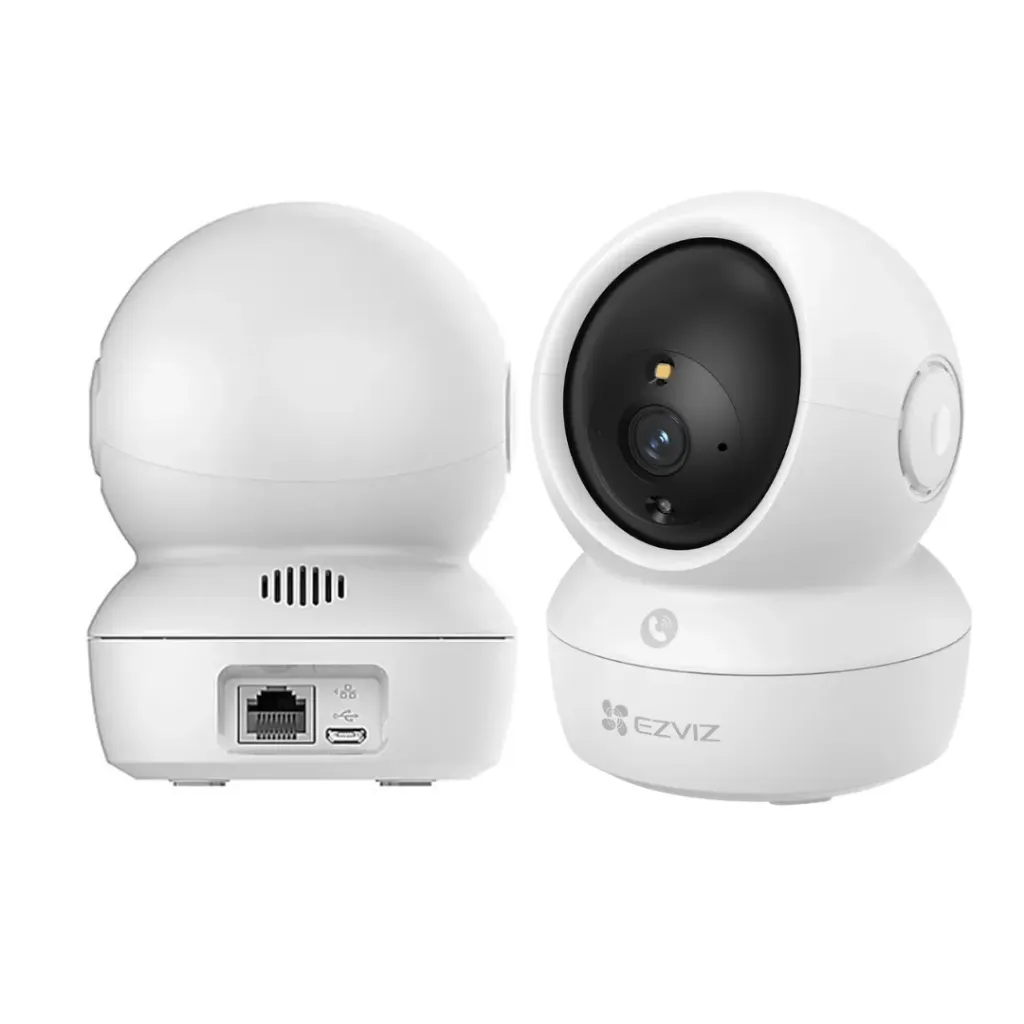 CAMARA DE SEGURIDAD EZVIZ IP H6C PRO CS-H6C-R200-8H8WFL 8MP 4K /COMUNICACION BIDIRECCIONAL/SMART COLOR VISIÓN NOCTURNO/DETECCION DE HUMANO/PANORAMICA 360º/SEGUIMIENTO INTELIGENTE/MODO SUSPENSION/ SOPORTA 512GB