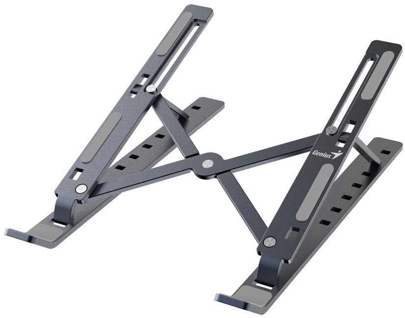SOPORTE PARA LAPTOP GENIUS M250 G-STAND ALUMINIO 7 NIVELES IRON GREY
