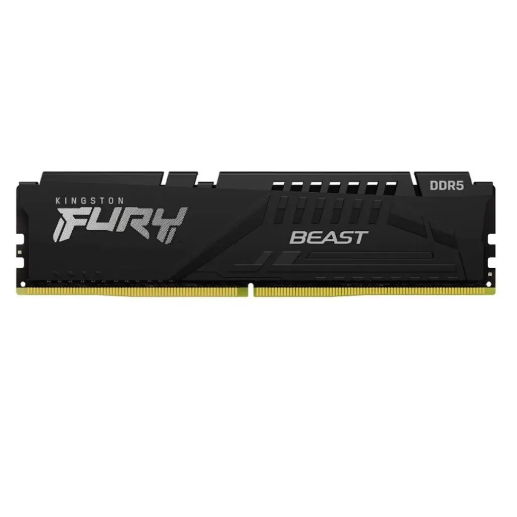 MEMORIA PARA PC KINGSTON 8GB (1x8GB) DDR5 5600MT/s CL40 FURY Beast Black XMPKF556C40BB-8